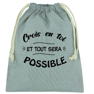 Sac de rangement chaussures GRIS