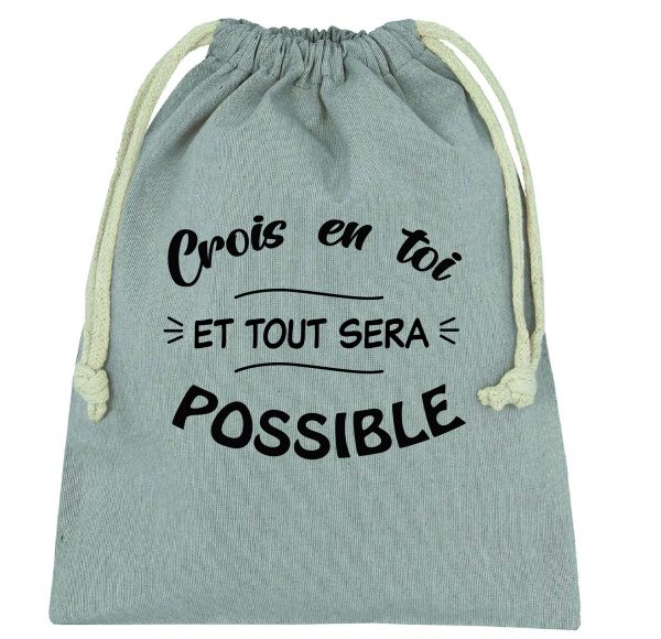 Sac de rangement chaussures GRIS