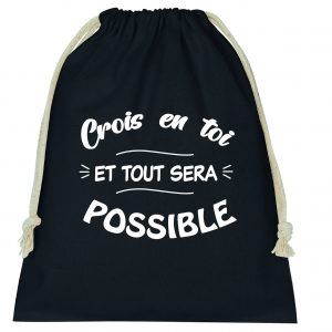 Sac de rangement chaussures NOIR