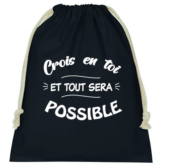 Sac de rangement chaussures NOIR